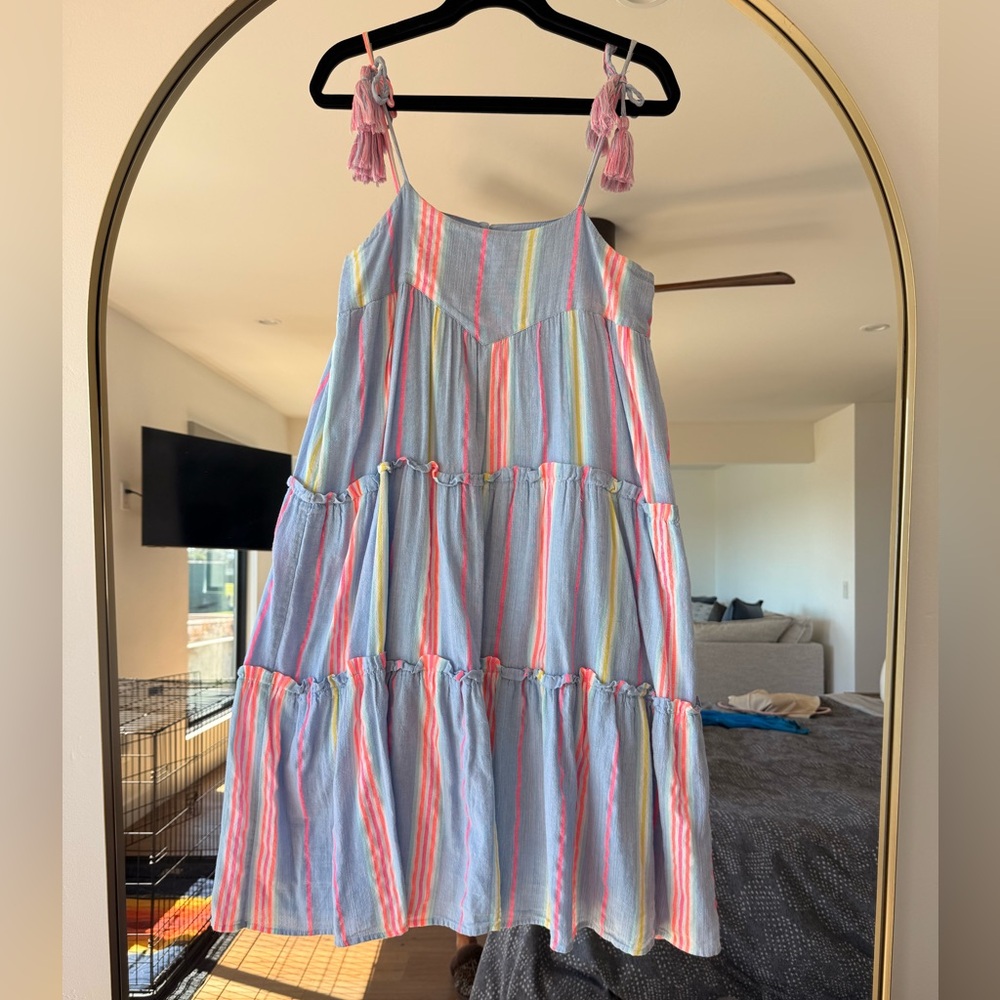 Colorful Striped BOJO DRA Sundress